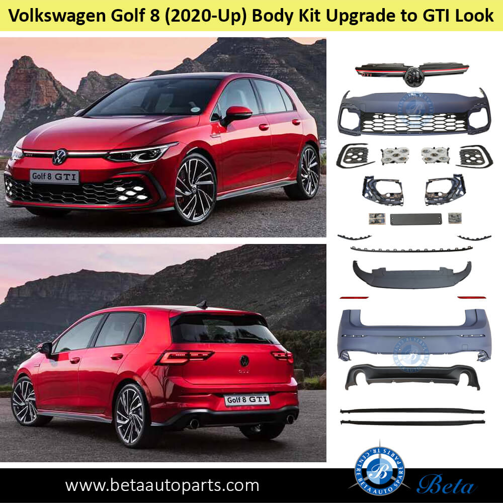 Volkswagen Golf 8 (2020-Up), Body Kit Upgrade to GTI Look, China Volkswagen Golf 8 (2020-Up), Body Kit Upgrade to GTI Look, China